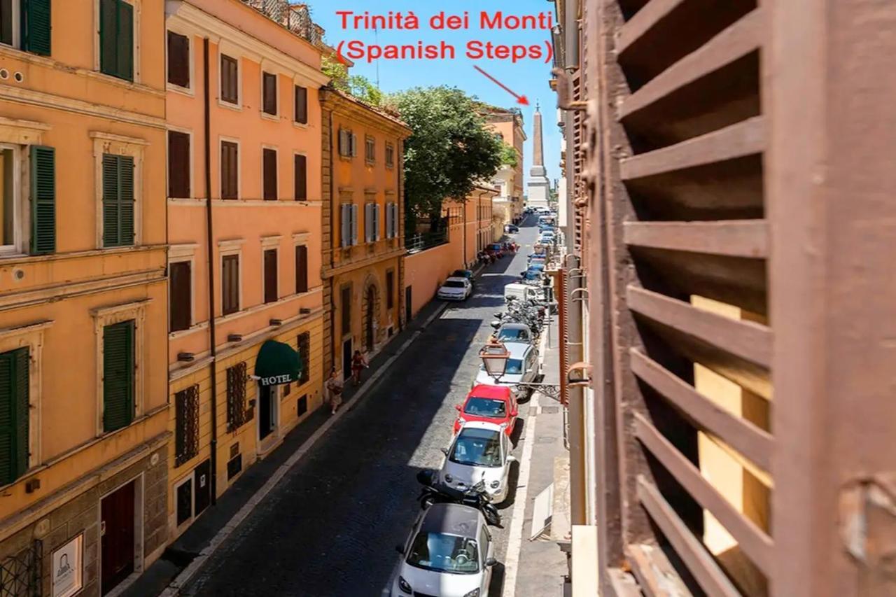 Spanish Steps Amazing Apartment Рим Экстерьер фото